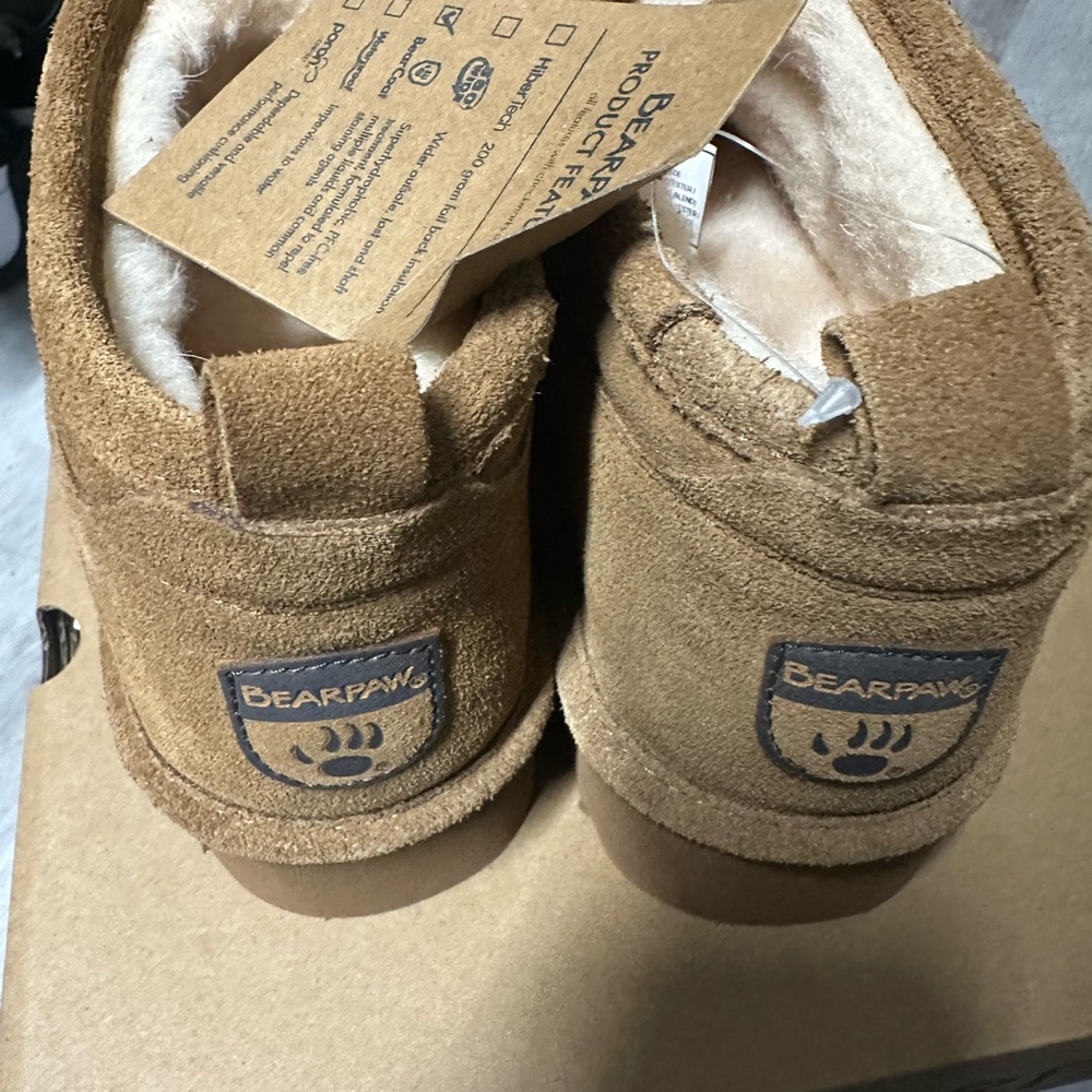 BearPaw Brown Ankle Booties - Picture 5 of 9